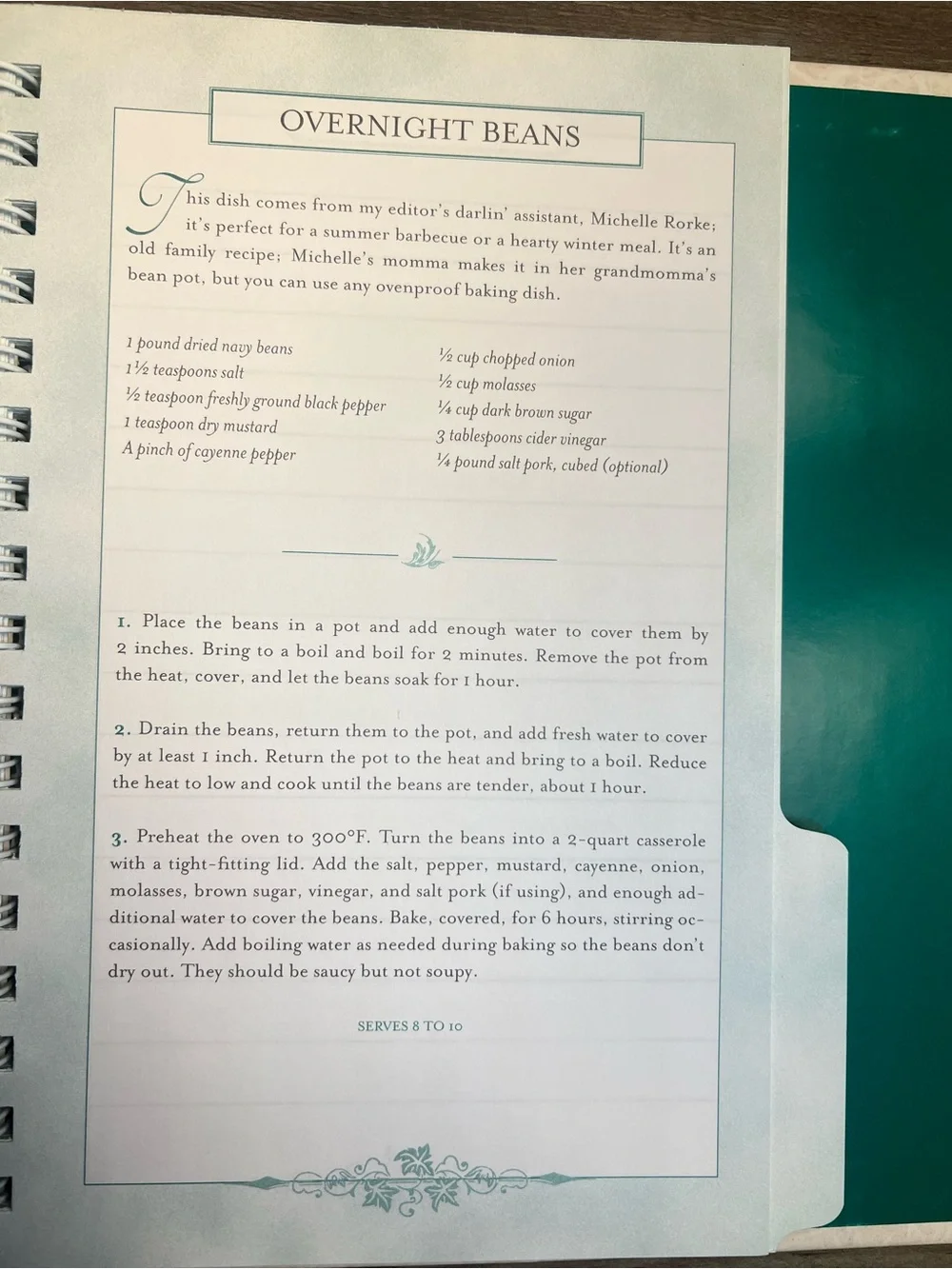 Paula Deen Kitchen Wisdom Recipe Journal